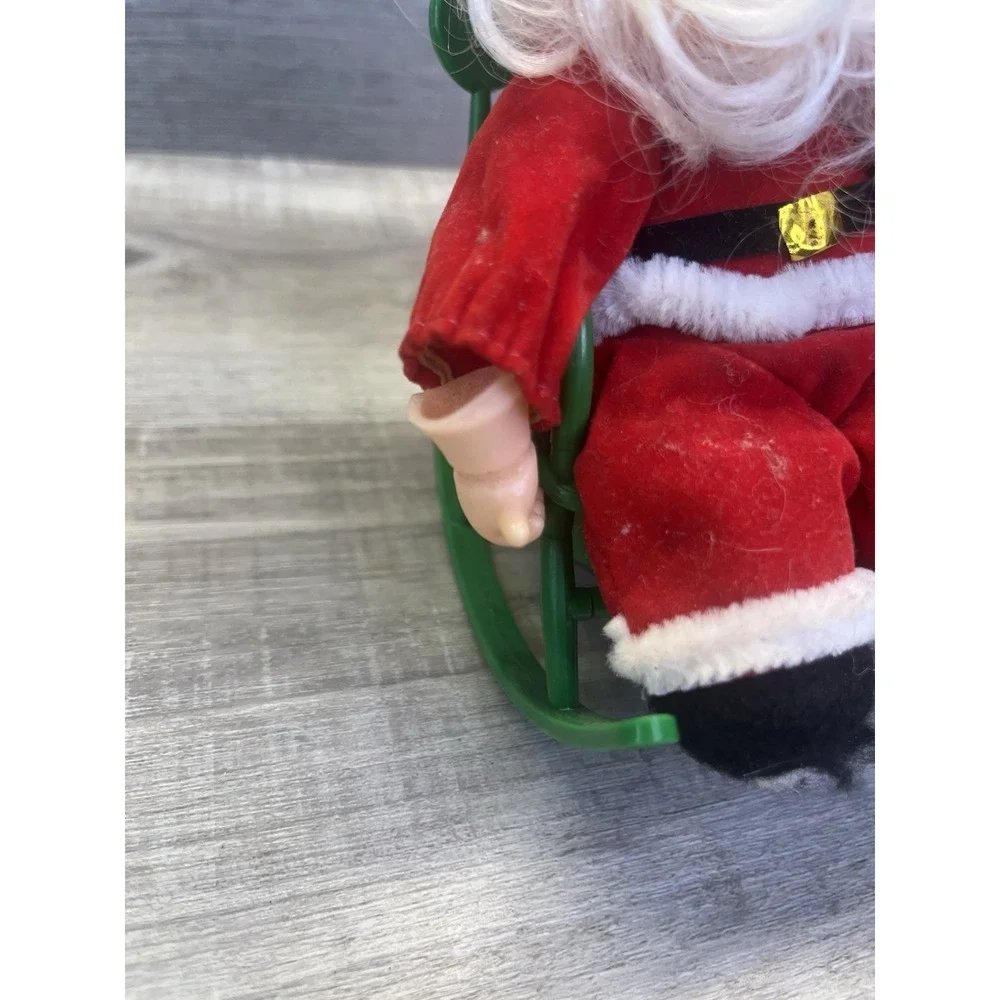 Rockababies Musical Rocking Mr Mrs Claus Plays Santa Coming To Town Santa VTG